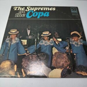 The Supremes at the Copa Live Motown NY Vinyl Record Album Double Sided 1965